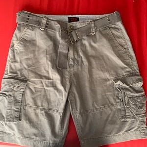 Gray Foot Locker Cargo Shorts Sz 34